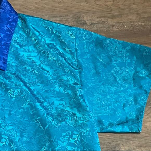 Vintage Victoria’s Secret Gold Label Relaxed Fit Satin Pajama Top Button Up Sm - Picture 5 of 14